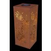 Globo REX Solarlamp LED Roest, 1-licht