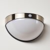 Basra Solarlamp LED Chroom, 1-licht