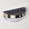 Basra Solarlamp LED Chroom, 1-licht