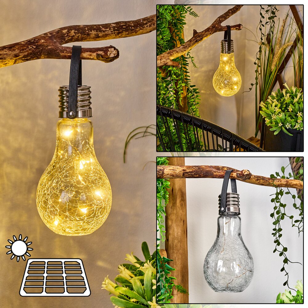 Tian Solarlamp LED Zwart, 1-licht main product photo