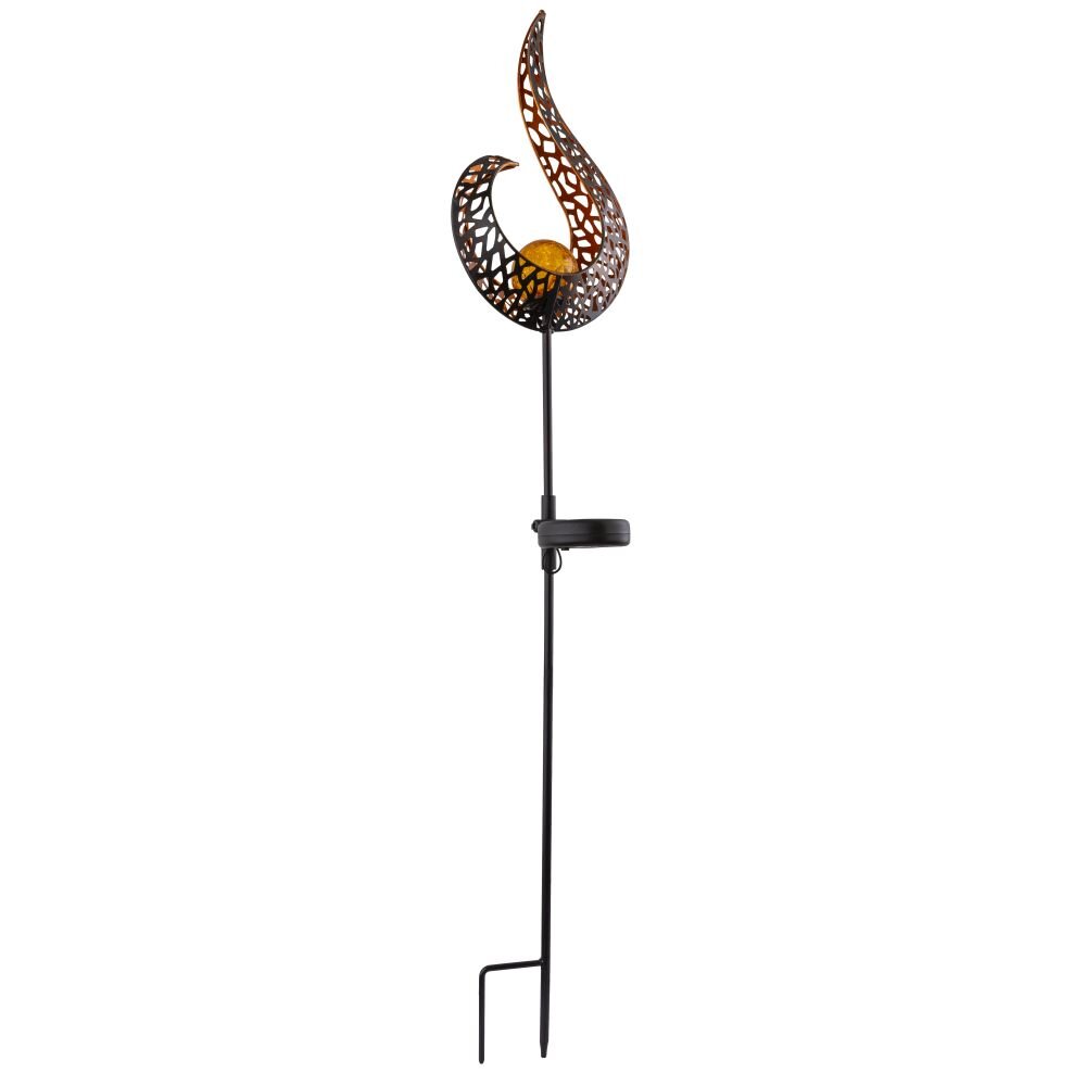 Globo SOMMES Solarlamp LED Zwart, 1-licht main product photo
