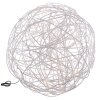 Globo Solarlamp LED Zilver, 30-lichts