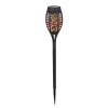 Globo Solarlamp LED Zwart, 12-lichts