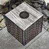Parikia Solarlamp LED Koperkleurig, Zilver, 1-licht