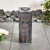 Ajman Solarlamp LED Koperkleurig, Zilver, 1-licht
