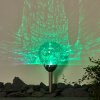 Carbonia Padverlichting LED Zilver, 2-lichts, Kleurwisselaar
