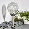 Carbonia Padverlichting LED Zilver, 2-lichts, Kleurwisselaar