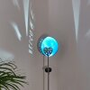 Lodz Solarlamp Blauw, Zwart, 1-licht