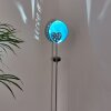 Lodz Solarlamp Blauw, Zwart, 1-licht