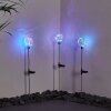 Liberec Solarlamp LED Zilver, 1-licht, Kleurwisselaar