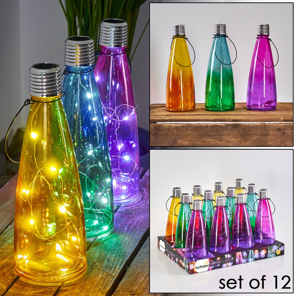 Arcachon Solarlamp LED Kleurrijk, 1-licht main product photo