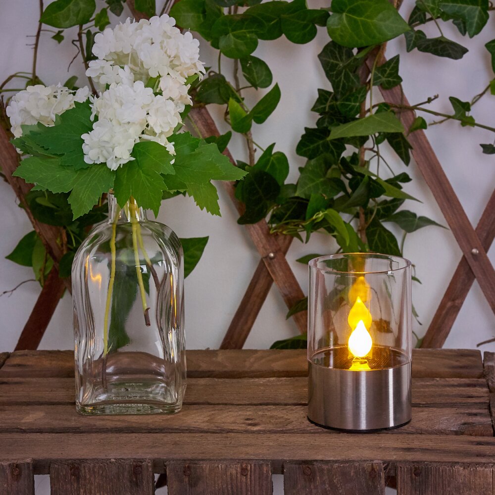 Wroclaw Solarlamp LED Zilver, 1-licht
