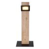 Globo JOYA Tafellamp LED Hout licht, Zwart, 1-licht
