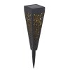 Globo SOLAR Solarlamp LED Zwart, 1-licht