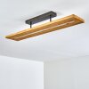 Adak Plafondlamp LED Grijs, 1-licht