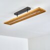 Adak Plafondlamp LED Grijs, 1-licht