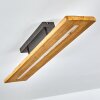 Adak Plafondlamp LED Grijs, 1-licht