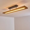 Adak Plafondlamp LED Grijs, 1-licht