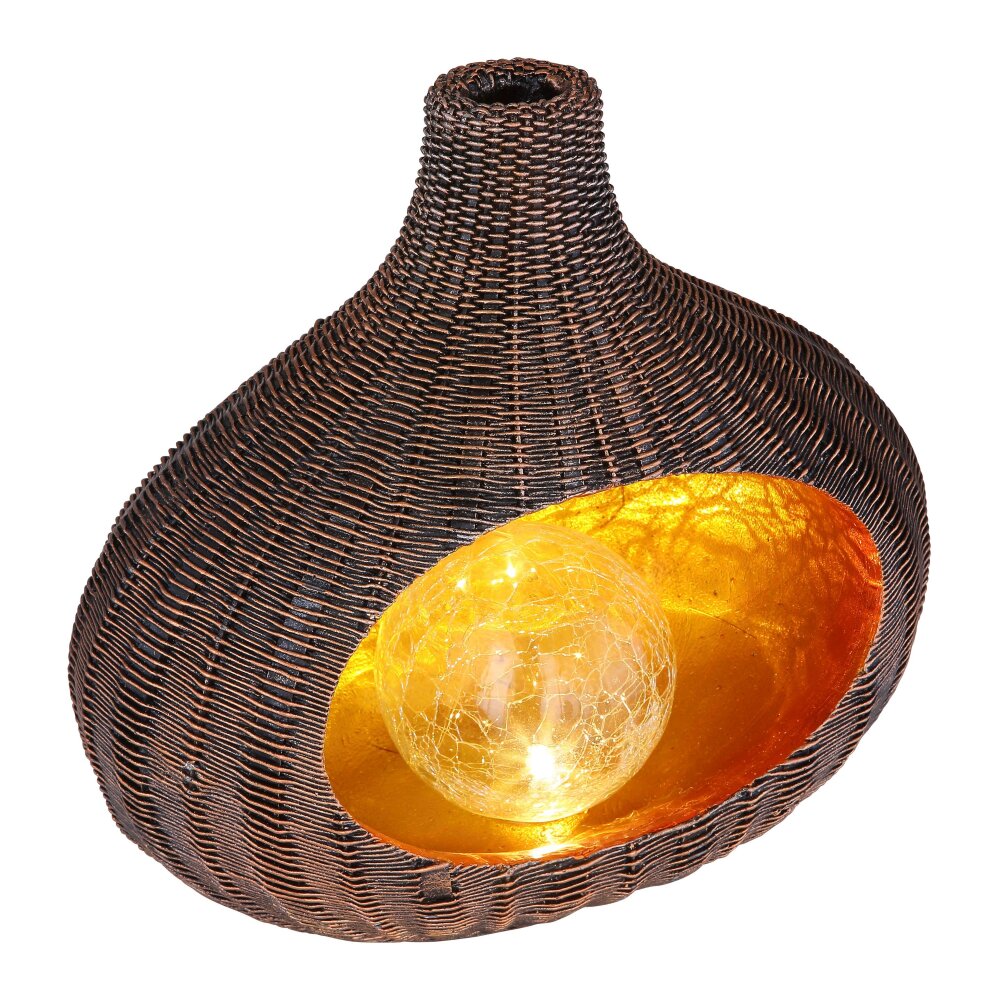 Globo Solarlamp LED Bruin, 1-licht main product photo