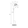 Globo Solarlamp LED Groen, 1-licht