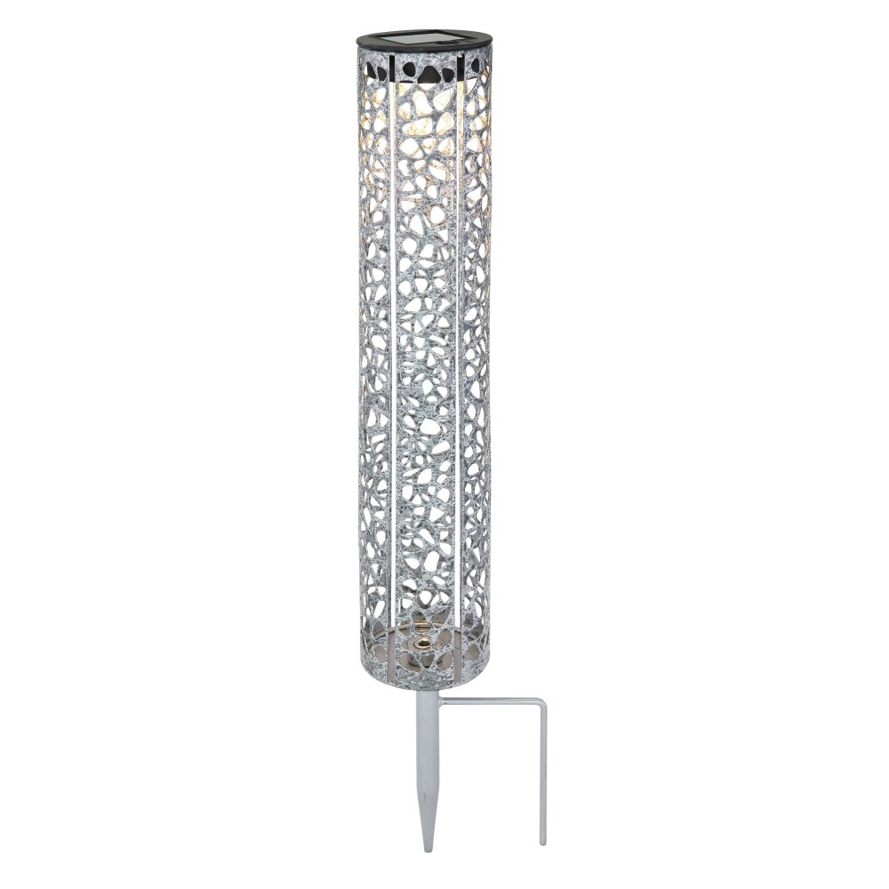 Globo Solarlamp LED Zilver, 1-licht main product photo
