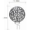 Globo Solarlamp LED Zilver, 2-lichts