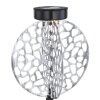 Globo Solarlamp LED Zilver, 1-licht