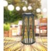 Globo Solarlamp LED Zwart, 1-licht
