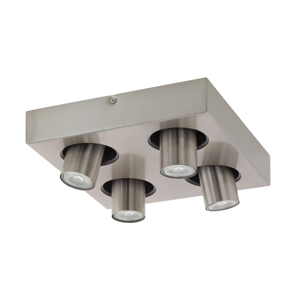 Eglo ROBLEDO Spot Nikkel mat, 4-lichts main product photo