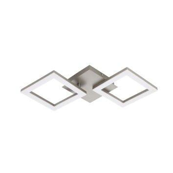 Eglo Huera Plafondlamp LED Nikkel mat, 1-licht