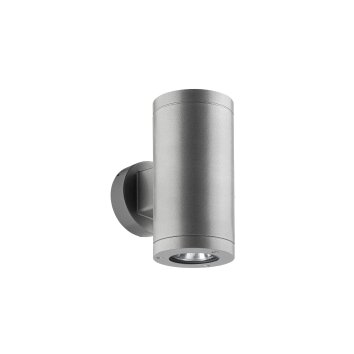 LCD 1067LED Buiten muurverlichting Zilver, 2-lichts LCD 1067LED Buiten muurverlichting Zilver, 2-lichts