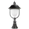 LCD 1156 Sokkellamp Zwart, Zilver, 1-licht