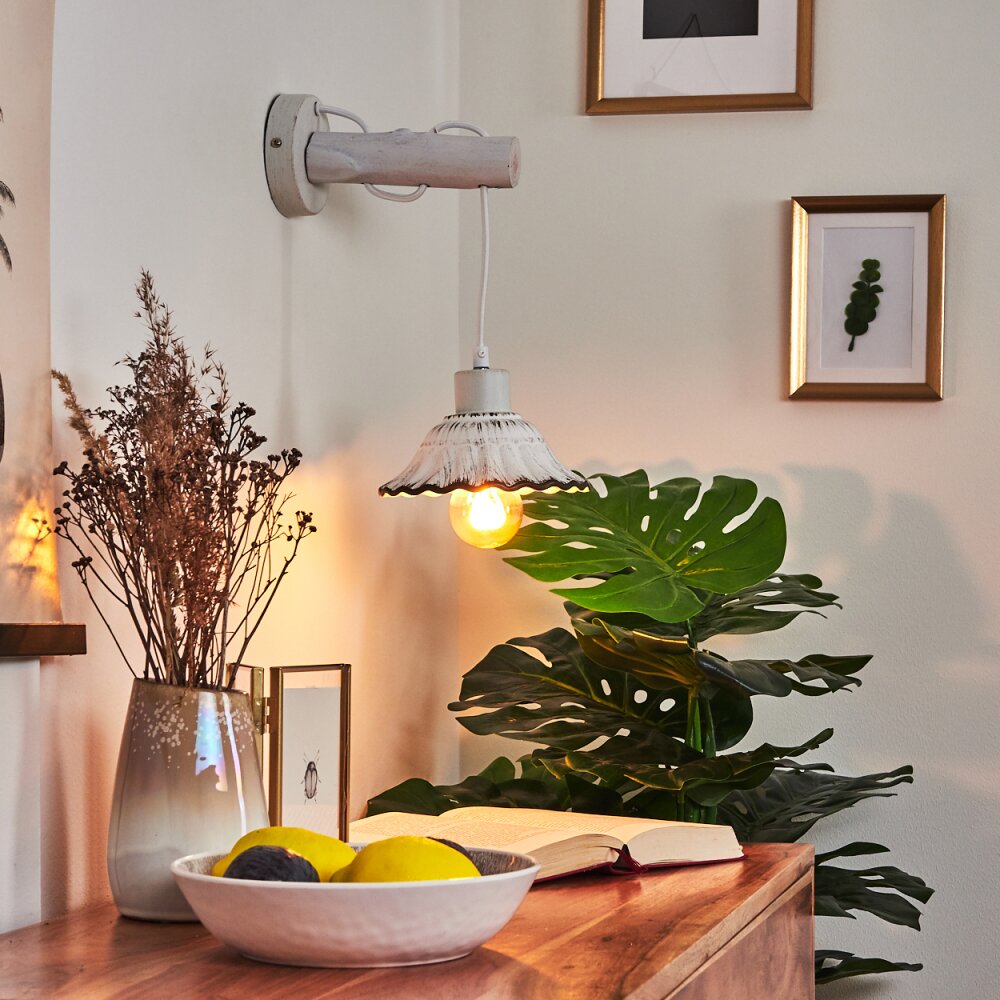 Lomas Muurlamp Wit, 1-licht main product photo