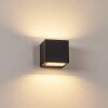 Spidern Buiten muurverlichting LED Zwart, 1-licht