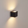 Spidern Buiten muurverlichting LED Zwart, 1-licht