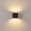 Spidern Buiten muurverlichting LED Zwart, 1-licht