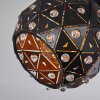 Sunasau Plafondlamp Zwart, 3-lichts