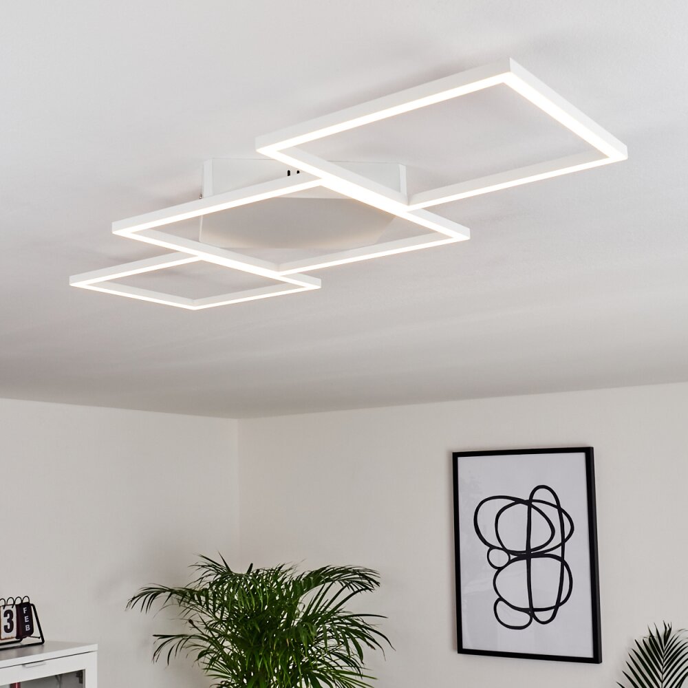 Pourao Plafondlamp LED Wit, 1-licht main product photo