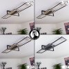 Omega Plafondlamp LED Zwart, 1-licht