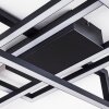 Omega Plafondlamp LED Zwart, 1-licht