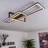 Omega Plafondlamp LED Zwart, 1-licht