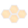 Globo LEANARA Plafondpaneel LED Wit, 1-licht