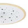 Globo MURPHY Plafondpaneel LED Wit, 1-licht, Afstandsbediening, Kleurwisselaar