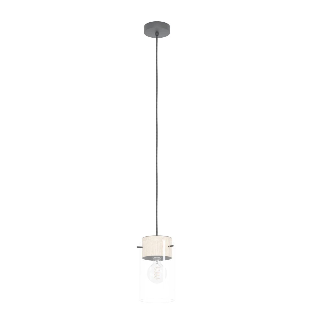 Eglo MADRESELVA Hanger Zwart, 1-licht main product photo