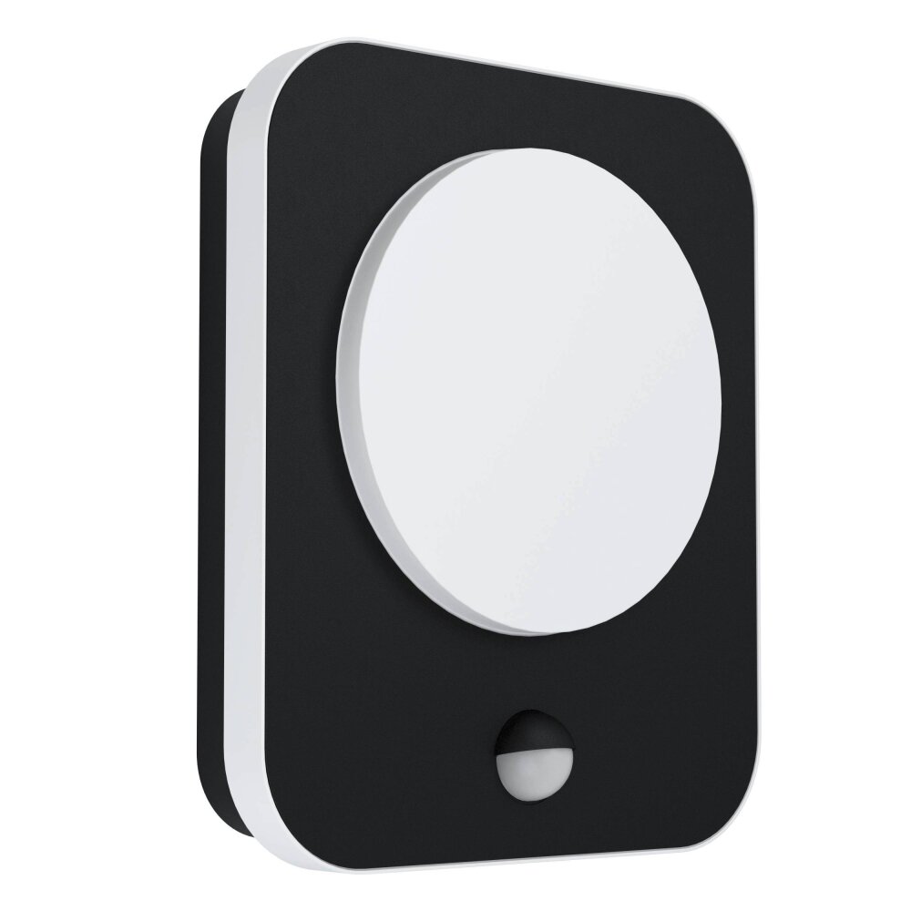 Eglo MADRIZ Buiten muurverlichting LED Zwart, 1-licht, Bewegingsmelder main product photo