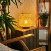 Conneaut Solarlamp LED Hout licht, Zwart, 1-licht