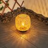 Conneaut Solarlamp LED Hout licht, Zwart, 1-licht