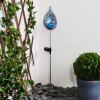 Rovinj Solarlamp LED Blauw, Zilver, 1-licht