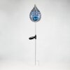 Rovinj Solarlamp LED Blauw, Zilver, 1-licht