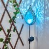 Rovinj Solarlamp LED Blauw, Zilver, 1-licht